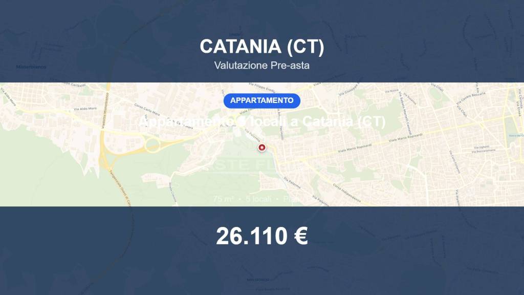 appartamento in vendita a Catania in zona San Giorgio