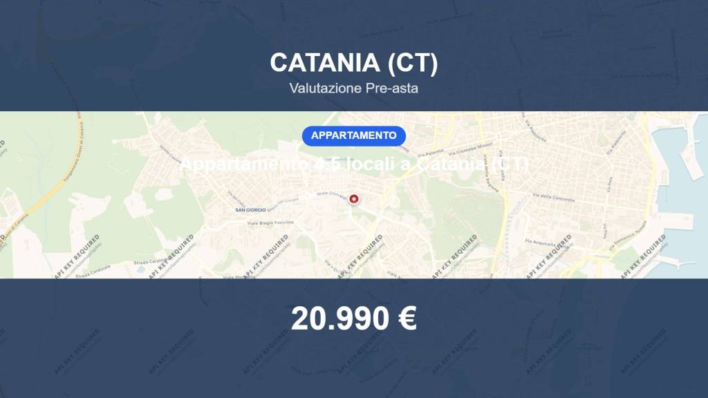 appartamento in vendita a Catania in zona San Giorgio
