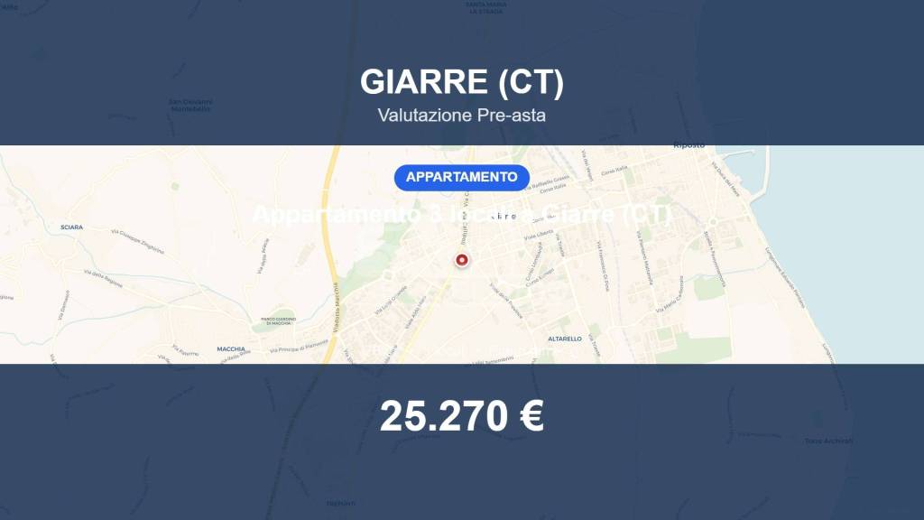 appartamento in vendita a Giarre