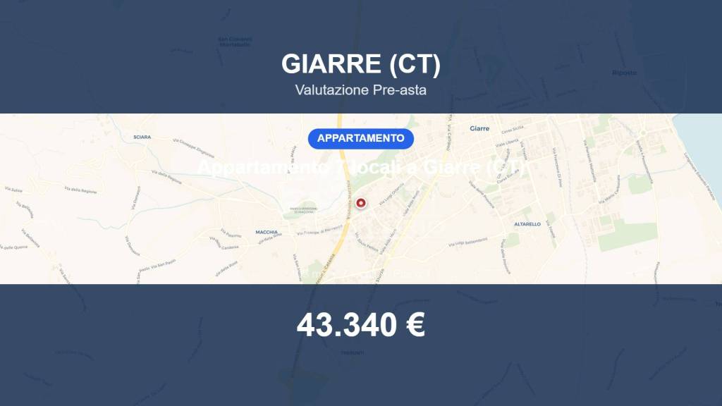 appartamento in vendita a Giarre