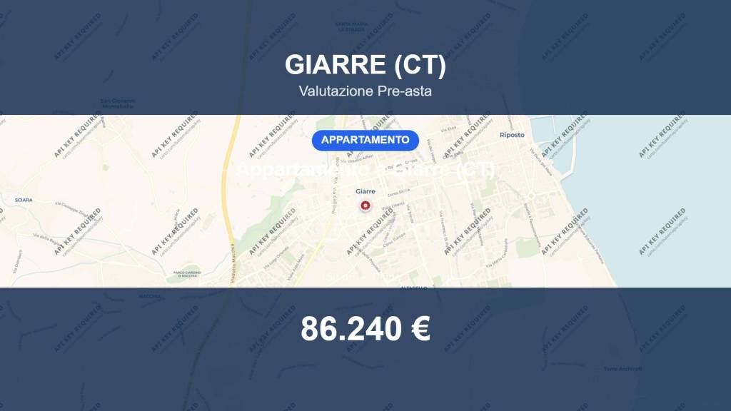appartamento in vendita a Giarre