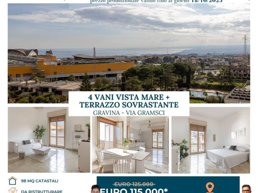 appartamento in vendita a Gravina di Catania