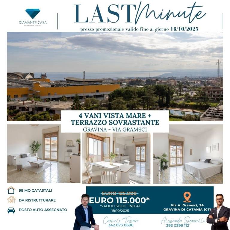 appartamento in vendita a Gravina di Catania