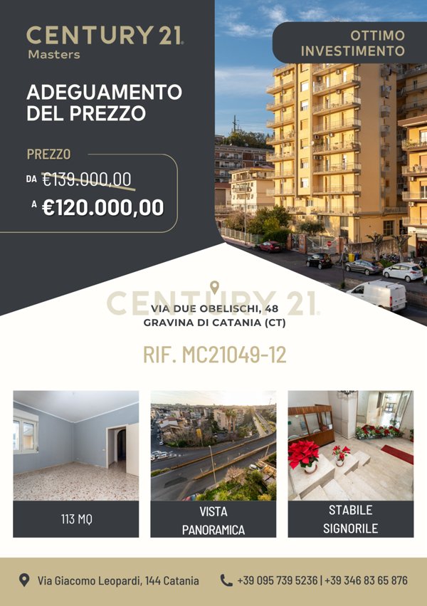 appartamento in vendita a Gravina di Catania