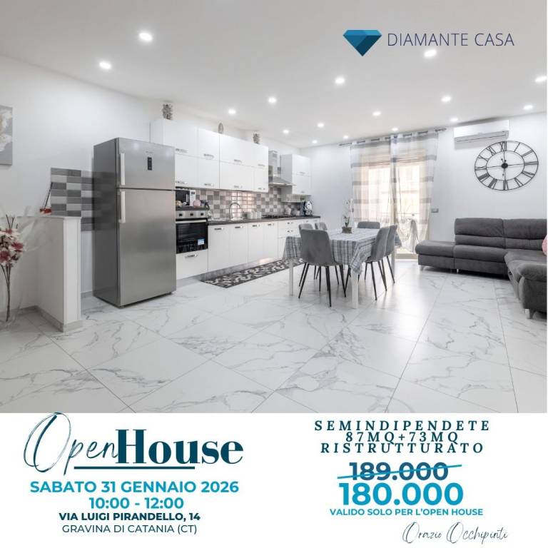 appartamento in vendita a Gravina di Catania