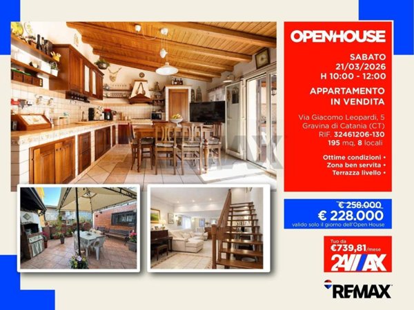 appartamento in vendita a Gravina di Catania