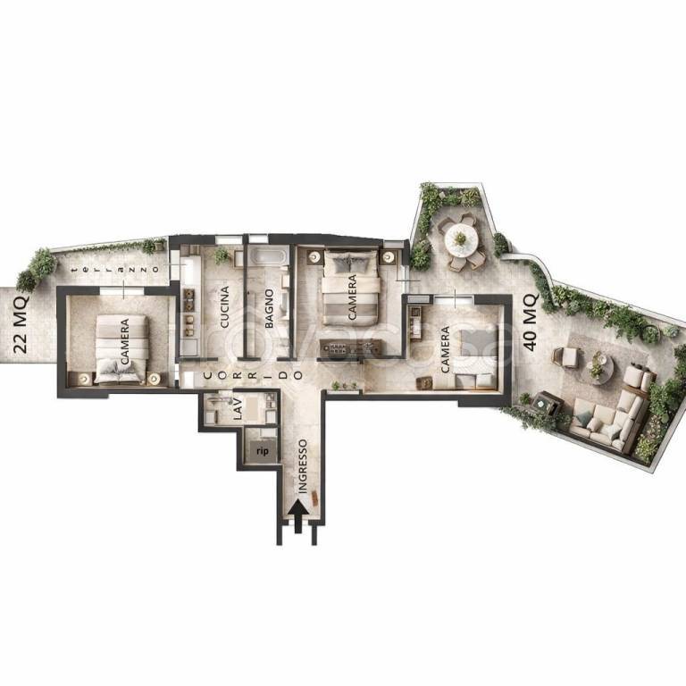 appartamento in vendita a Gravina di Catania in zona San Paolo