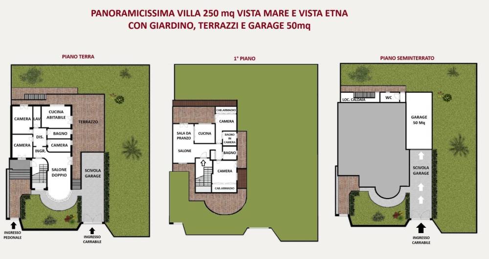 casa indipendente in vendita a Gravina di Catania