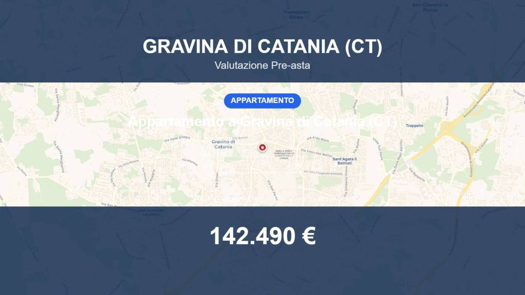 appartamento in vendita a Gravina di Catania
