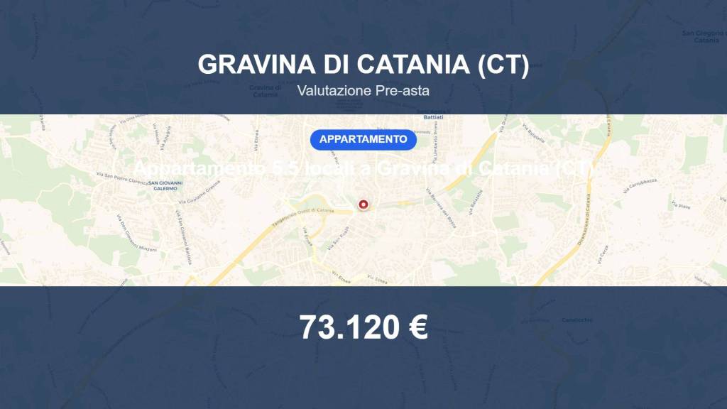 appartamento in vendita a Gravina di Catania