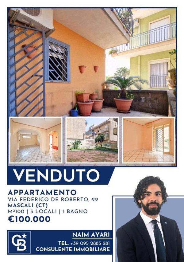 appartamento in vendita a Mascali
