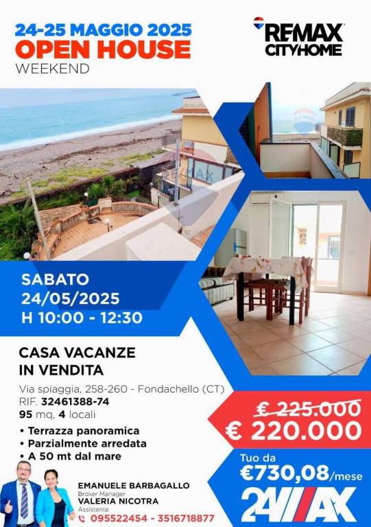 appartamento in vendita a Mascali in zona Fondachello