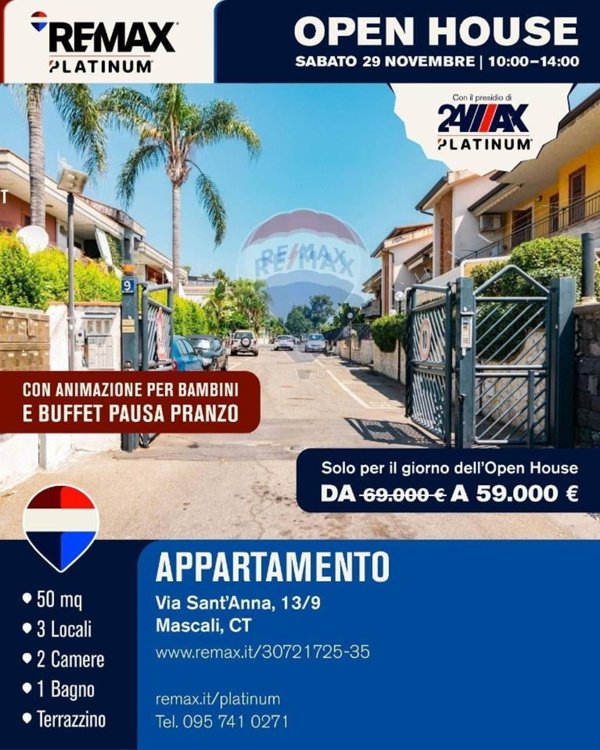 appartamento in vendita a Mascali in zona Sant’Anna