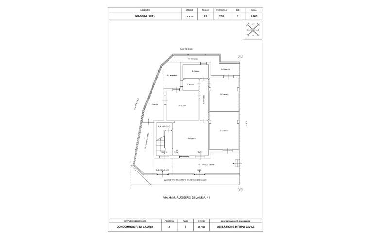 appartamento in vendita a Mascali