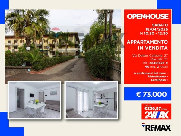 appartamento in vendita a Mascali