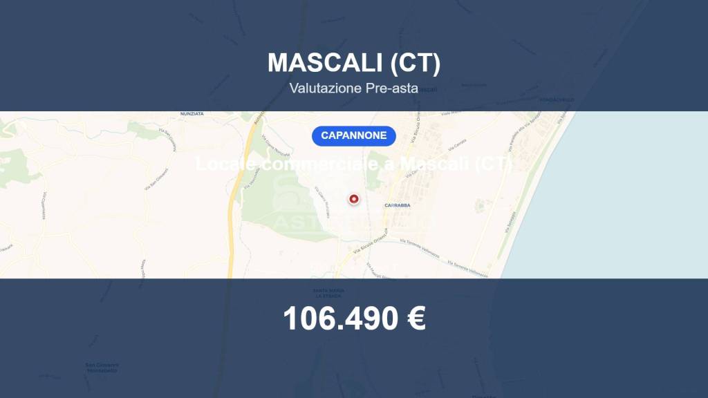 locale commerciale in vendita a Mascali in zona Carrabba
