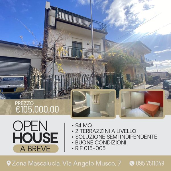casa indipendente in vendita a Mascalucia