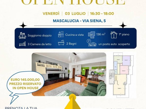 appartamento in vendita a Mascalucia
