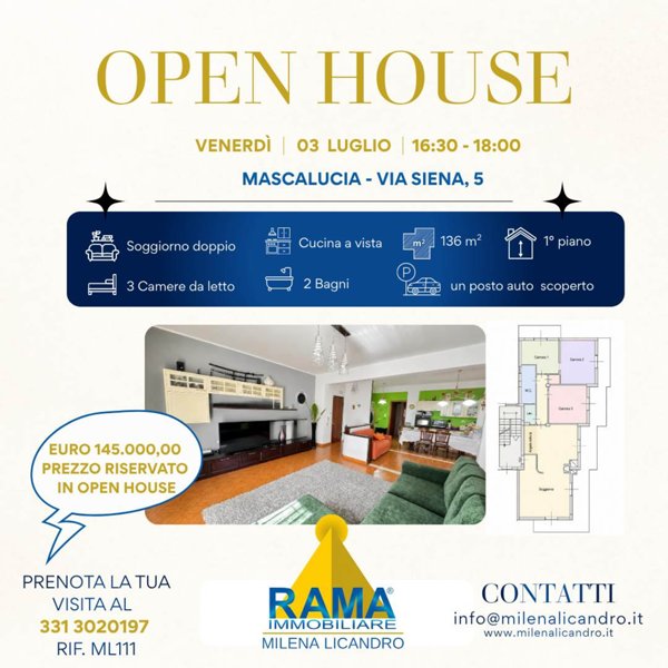 appartamento in vendita a Mascalucia