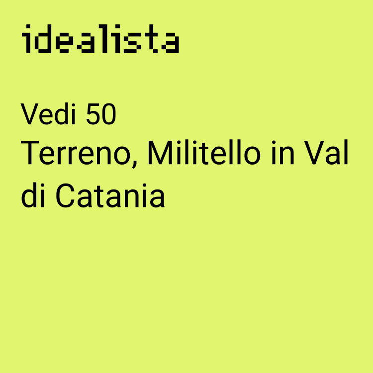 terreno agricolo in vendita a Militello in Val di Catania