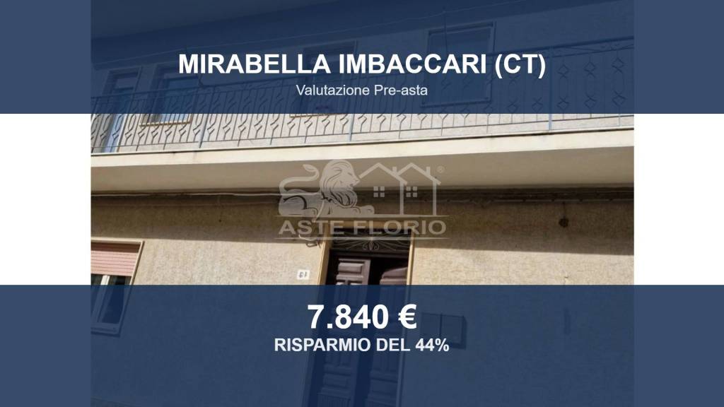 appartamento in vendita a Mirabella Imbaccari