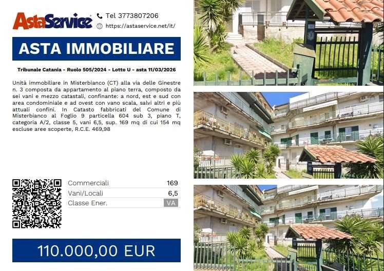 appartamento in vendita a Misterbianco