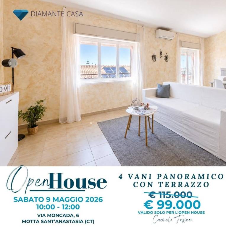 appartamento in vendita a Motta Sant'Anastasia in zona Piano Tavola / Belvedere