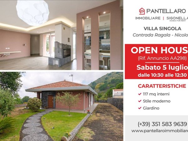 casa indipendente in vendita a Nicolosi