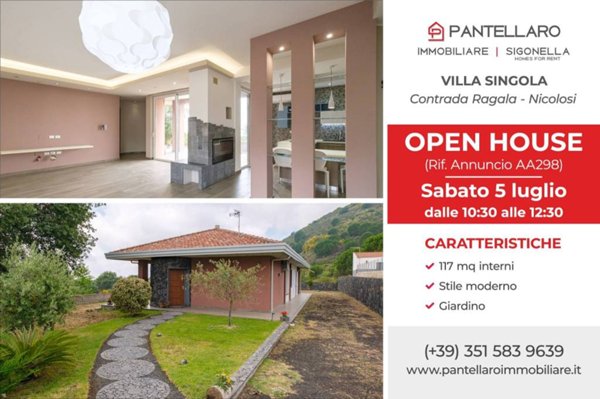 casa indipendente in vendita a Nicolosi