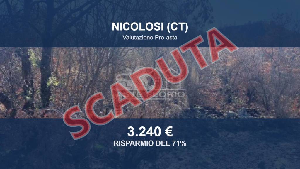 terreno edificabile in vendita a Nicolosi