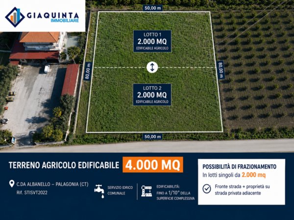 terreno edificabile in vendita a Palagonia