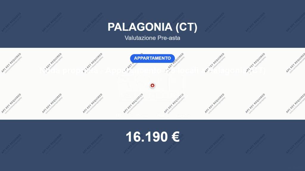 appartamento in vendita a Palagonia