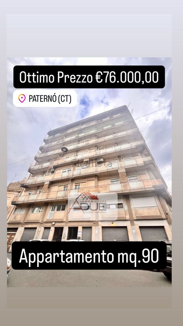 appartamento in vendita a Paternò