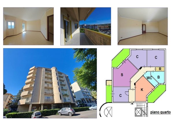 appartamento in vendita a Paternò