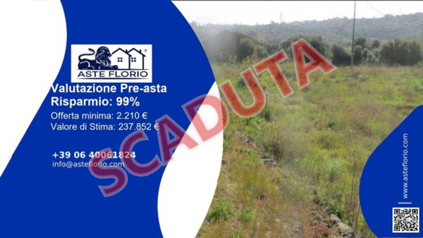 terreno agricolo in vendita a Paternò