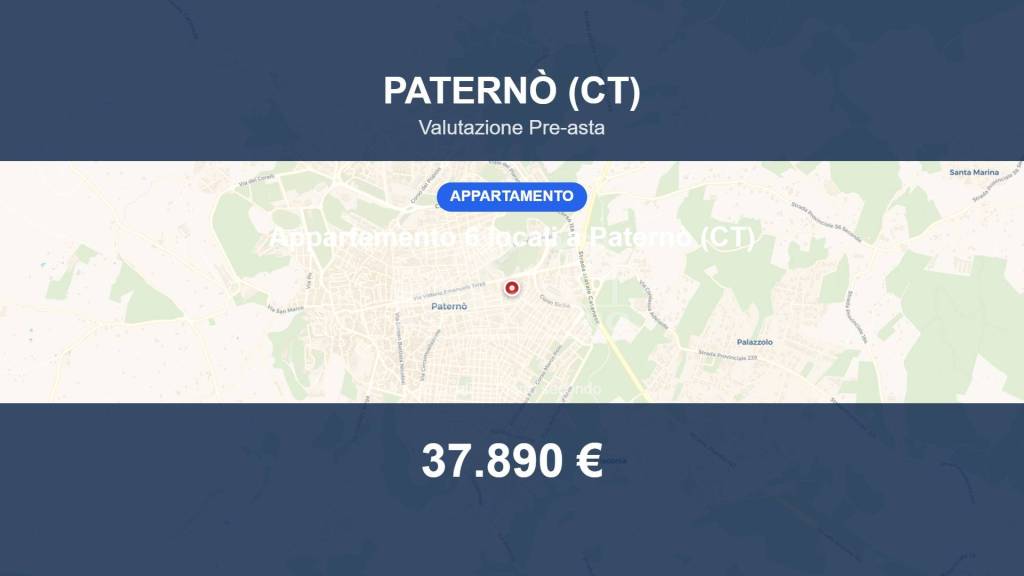 appartamento in vendita a Paternò