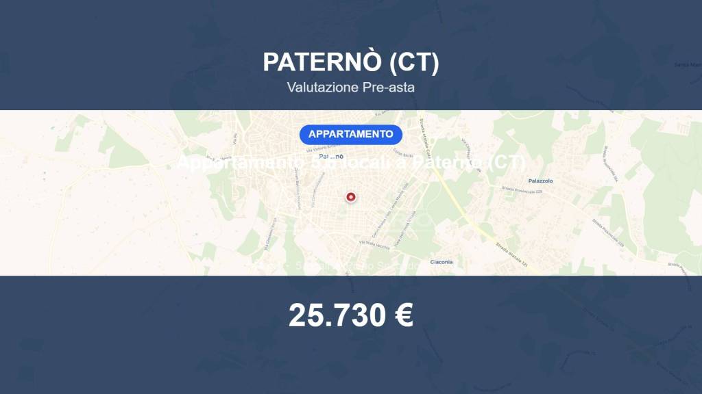 appartamento in vendita a Paternò