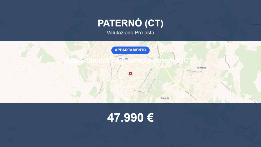appartamento in vendita a Paternò