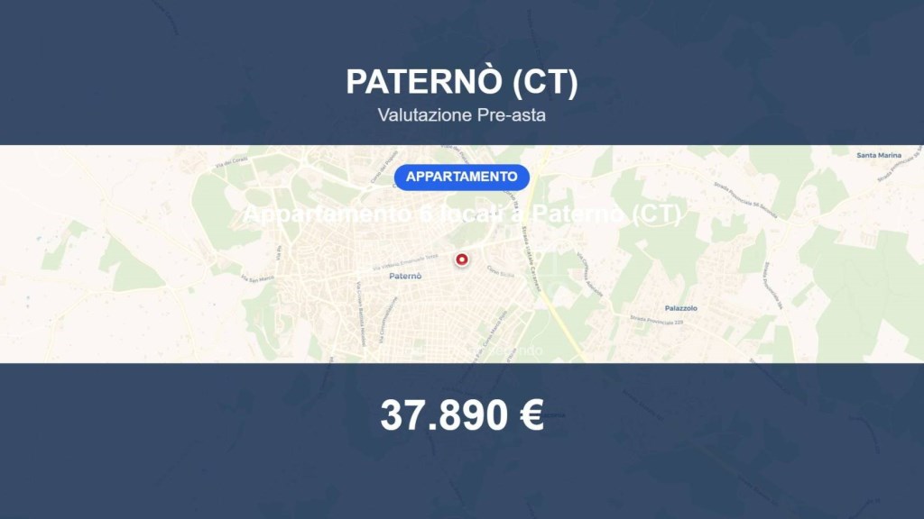 appartamento in vendita a Paternò