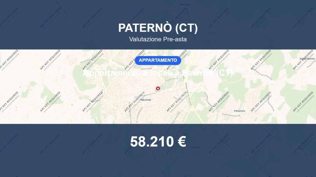 appartamento in vendita a Paternò in zona Centro Storico