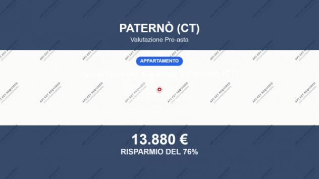 appartamento in vendita a Paternò