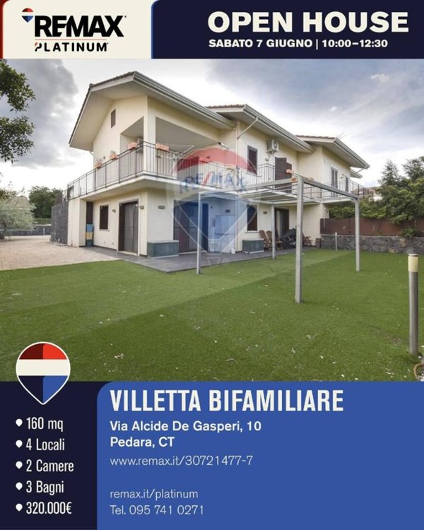 casa indipendente in vendita a Pedara