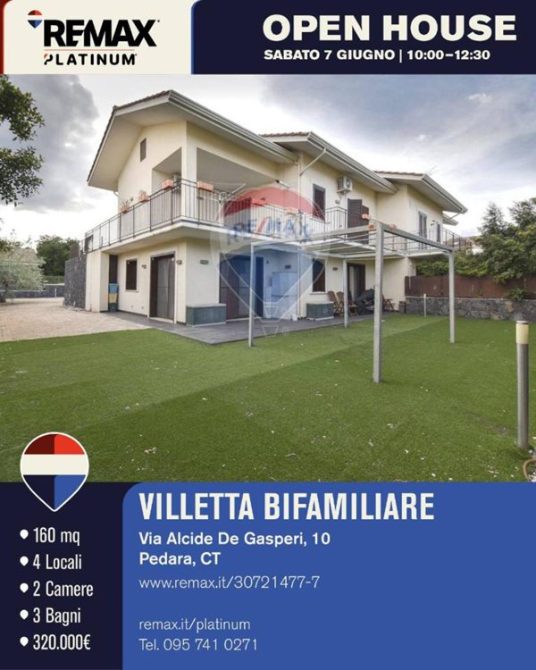 casa indipendente in vendita a Pedara
