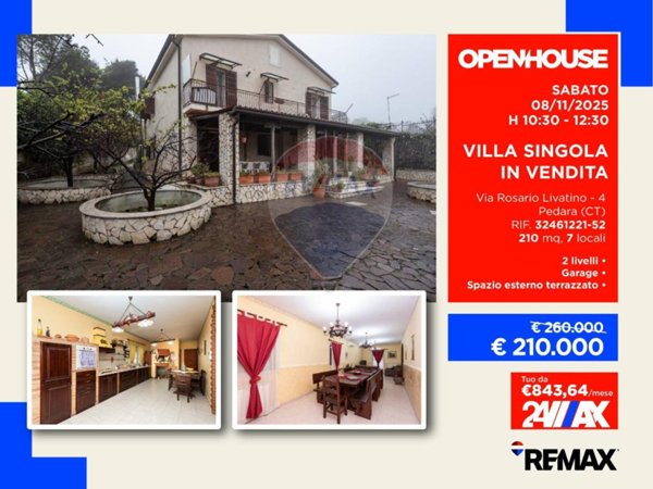casa indipendente in vendita a Pedara