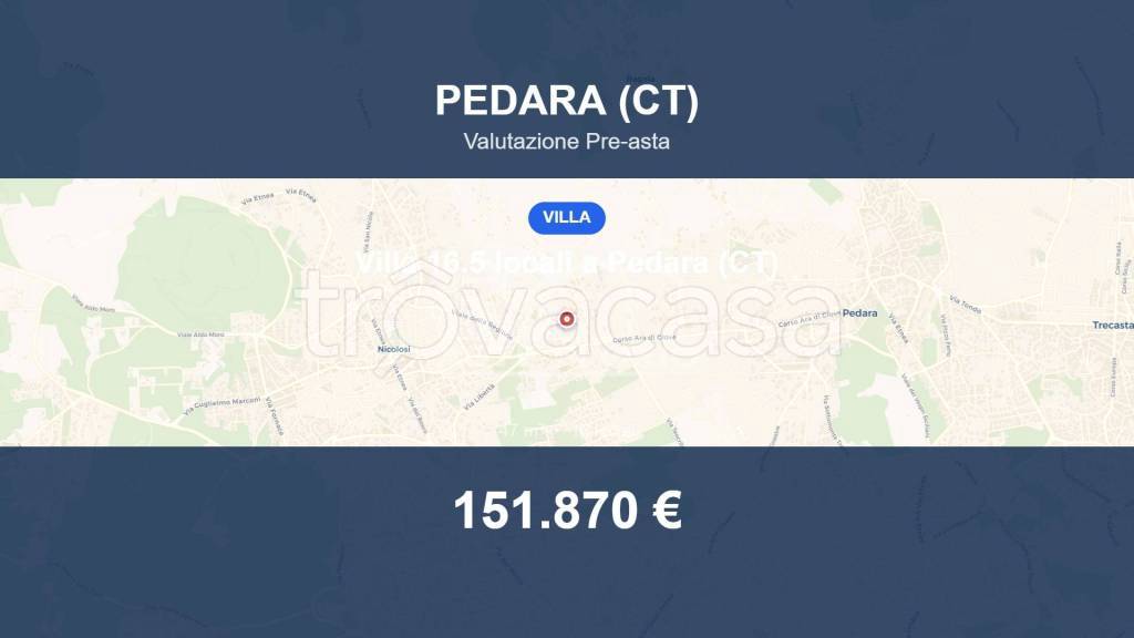 casa indipendente in vendita a Pedara