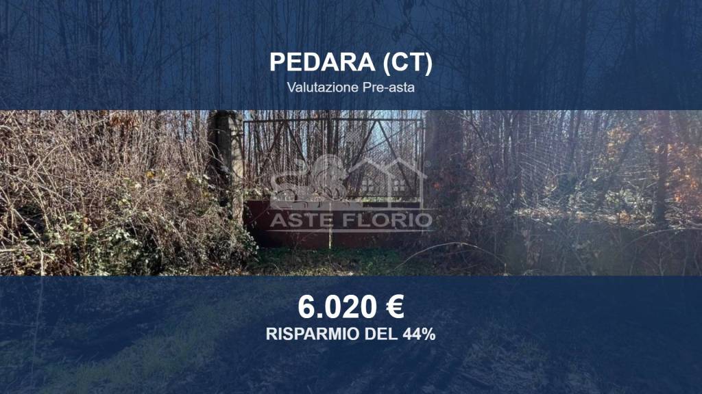 terreno agricolo in vendita a Pedara in zona Tarderia