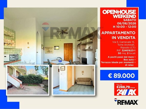 appartamento in vendita a Riposto in zona Torre Archirafi