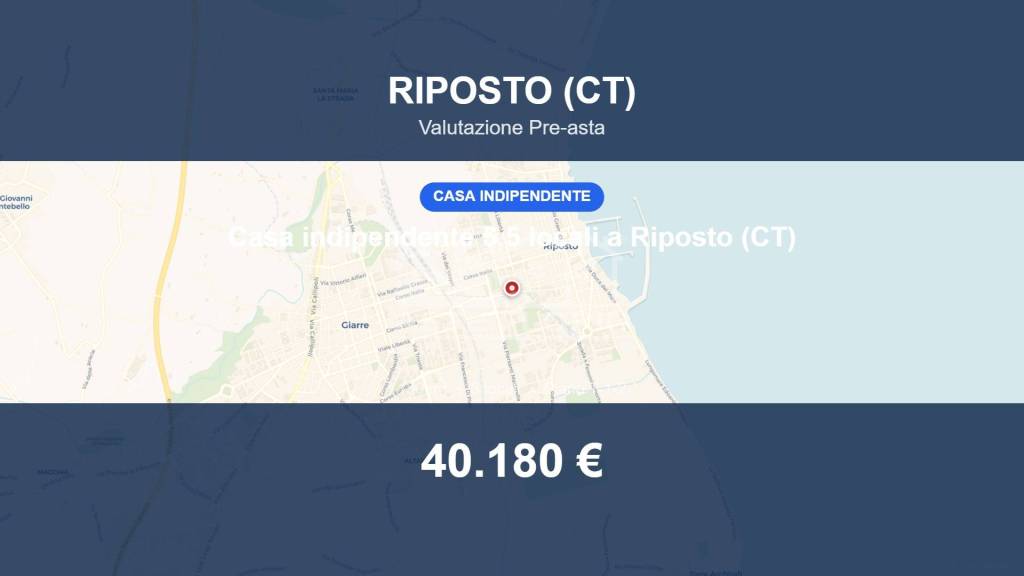casa indipendente in vendita a Riposto