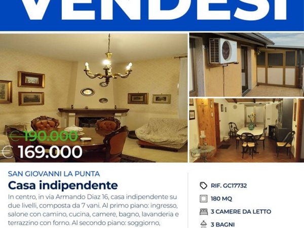 intera palazzina in vendita a San Giovanni la Punta