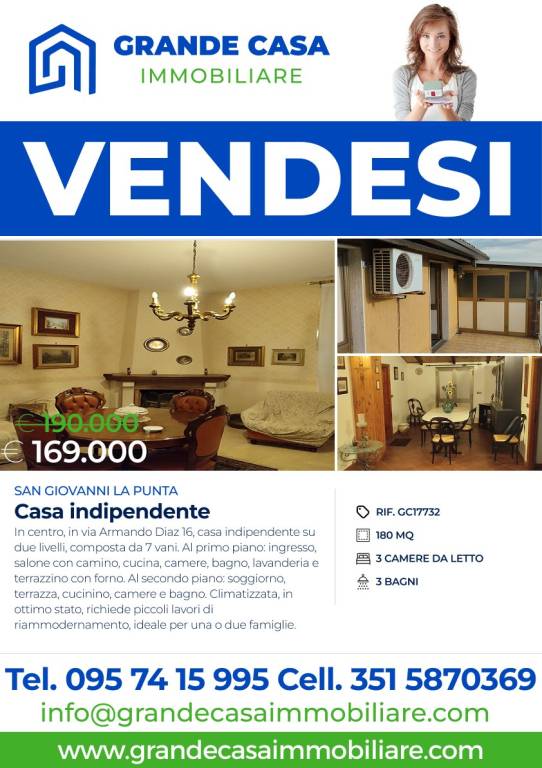 casa indipendente in vendita a San Giovanni la Punta